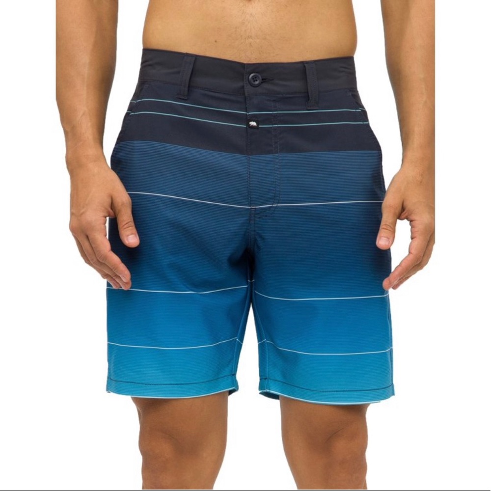 Ring of Fire Men's 4 Way Stretch Hybrid Board Shorts Quick Dry- Brand New W/tags